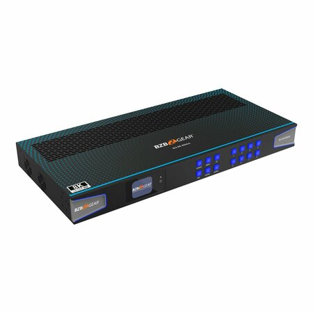 BZBGEAR 8x8 Matrix 8K at 60Hz UHD HDMI21 48Gbps with Scaler, Audio Deembedder 4K at 120Hz 444 10bit BG-8K-88MA